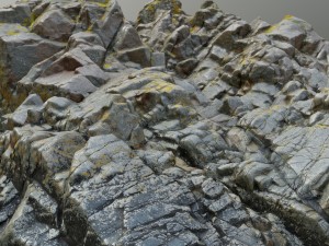 3d scanned rock cliff m2 3D-Modell