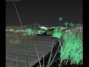 beach scene a 3Dモデル
