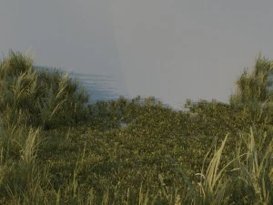 pak trawy a Model 3D