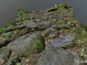 ground stones c 3D-Modell