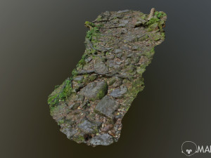 ground stones c 3D-Modell