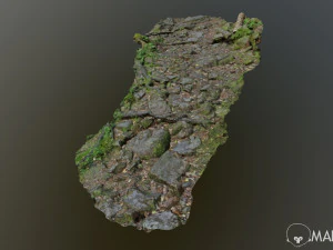 ground stones c 3D Model