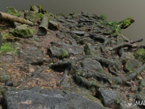 ground stones c 3D Model