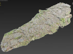ground stones c 3D Model