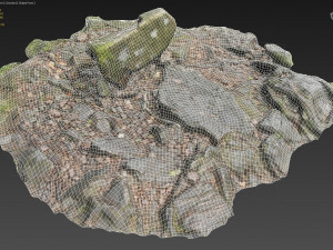ground stones d 3D 모델