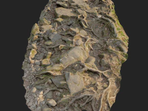 ground stones f 3D Model