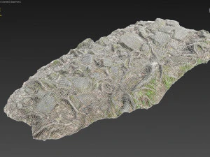 ground stones f 3D Model