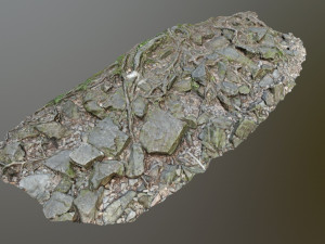 ground stones f Modèle 3D