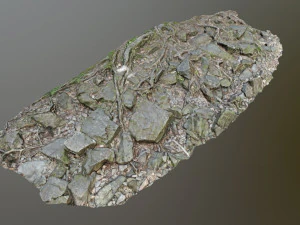 ground stones f 3D Model