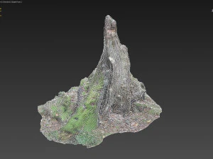 nature stump 10 3D Model