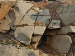 3d scanned cliff face a 3D-Modell