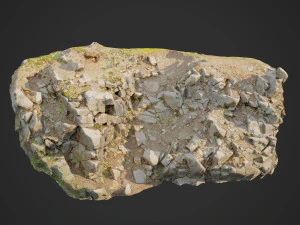 cliff face pack a bundle 3D Model
