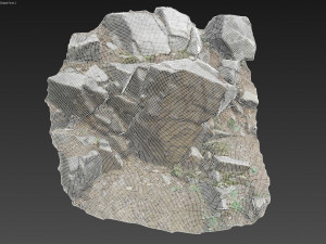 cliff face pack b bundle 3D 모델