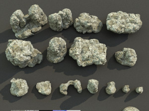boulders pack a bundle 3Dモデル