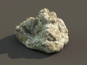 岩を束ねる 3Dモデル