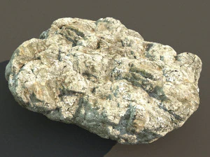 岩を束ねる 3Dモデル