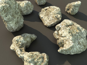 boulders pack a bundle Modello 3D