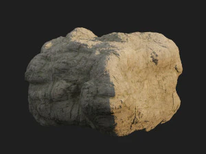 sculpt stone c 3D Model