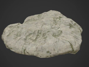 조각 돌 d 3D 모델