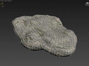 sculpt stone d Model 3D