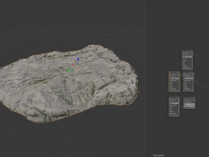 sculpt stone d Model 3D