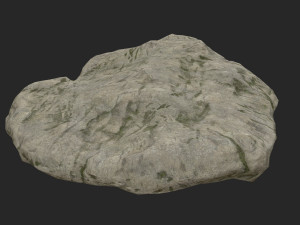 sculpt stone d Model 3D