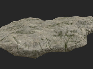 sculpt stone d Model 3D