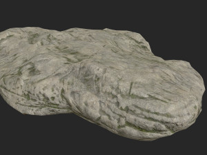 sculpt stone d Model 3D