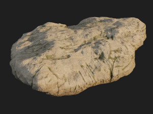 sculpt stone d Model 3D