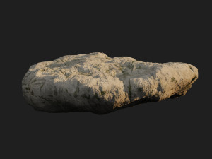 sculpt stone d Model 3D