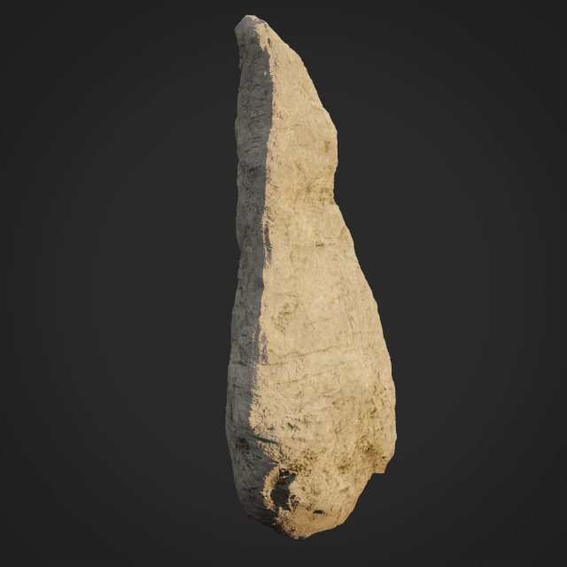 sculpt stone h Modello 3D .c4d .max .obj .3ds .fbx .stl .blend 