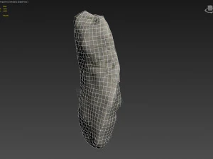 sculpt stone h 3D Model