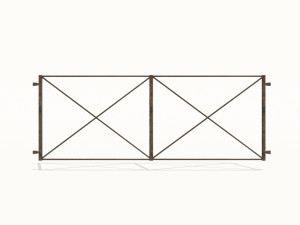 cast iron fence pack 3Dモデル