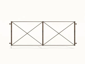 cast iron fence pack 3D Model