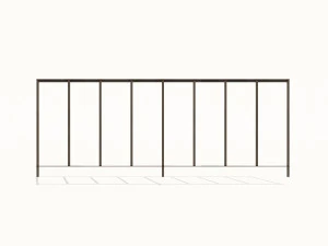 cast iron fence pack 3D Model