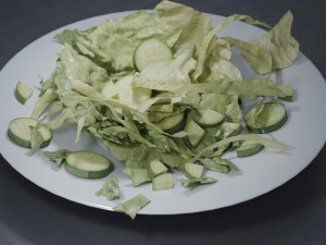 food sallad plate a 3Dモデル