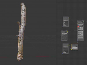 dead tree 3d scan Modelo 3D