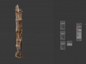 dead tree 3d scan - 3dscannatureasset0002 3D 模型