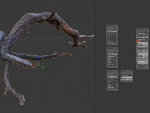 dead tree 3d scan sna0003 3D मॉडल