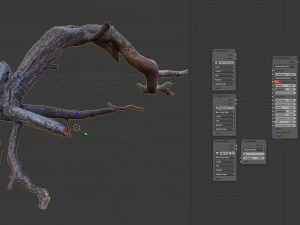 dead tree 3d scan sna0003 3D Model