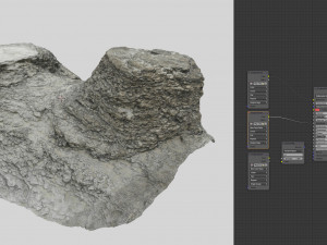 rauk stone scan a 3D मॉडल