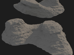 rauk stone scan a 3D मॉडल