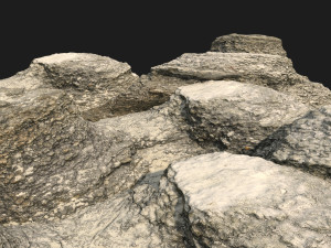 rauk stone scan a 3D मॉडल