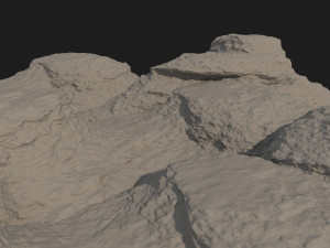 rauk stone scan a 3D मॉडल