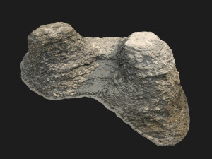 rauk stone scan a 3D मॉडल