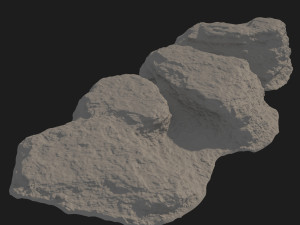 rauk stone scan b 3D Модель