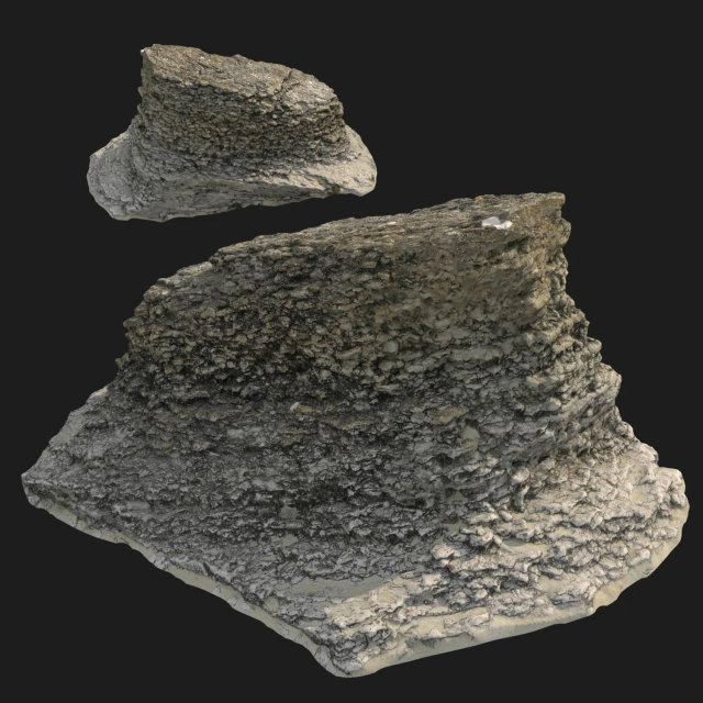 rauk stone scan c 3D Model .c4d .max .obj .3ds .fbx .stl .blend 