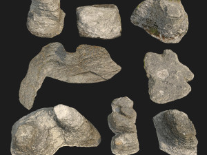 rauk stone collection Modelo 3D