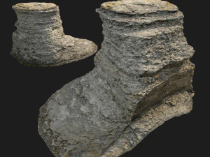 rauk stone collection 3D Model