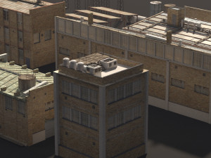 industry building kit Modèle 3D